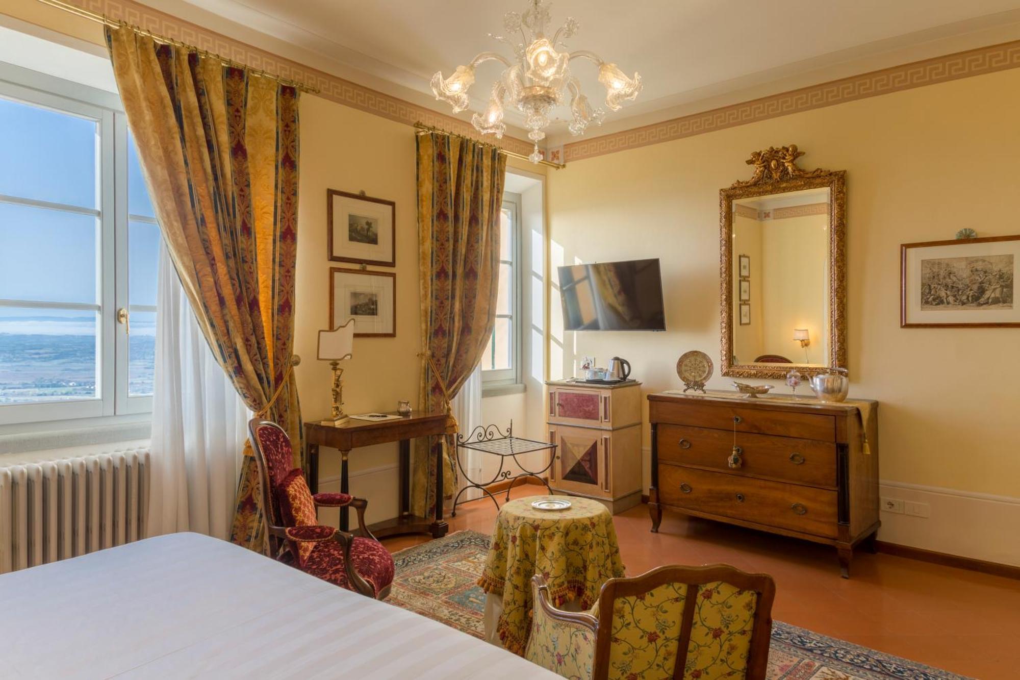 Hotel Villa Marsili Cortona Bagian luar foto