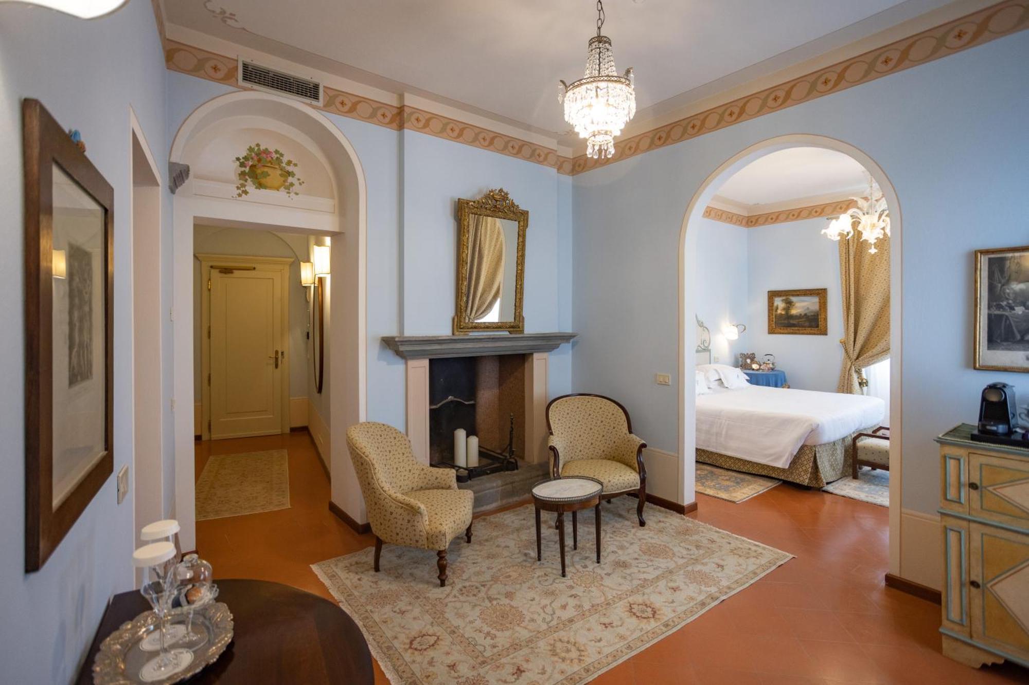 Hotel Villa Marsili Cortona Bagian luar foto